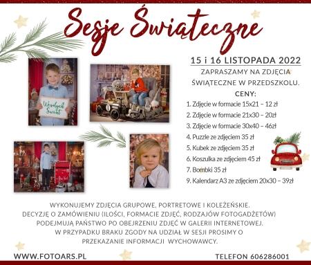 Świąteczna sesja zdjęciowa