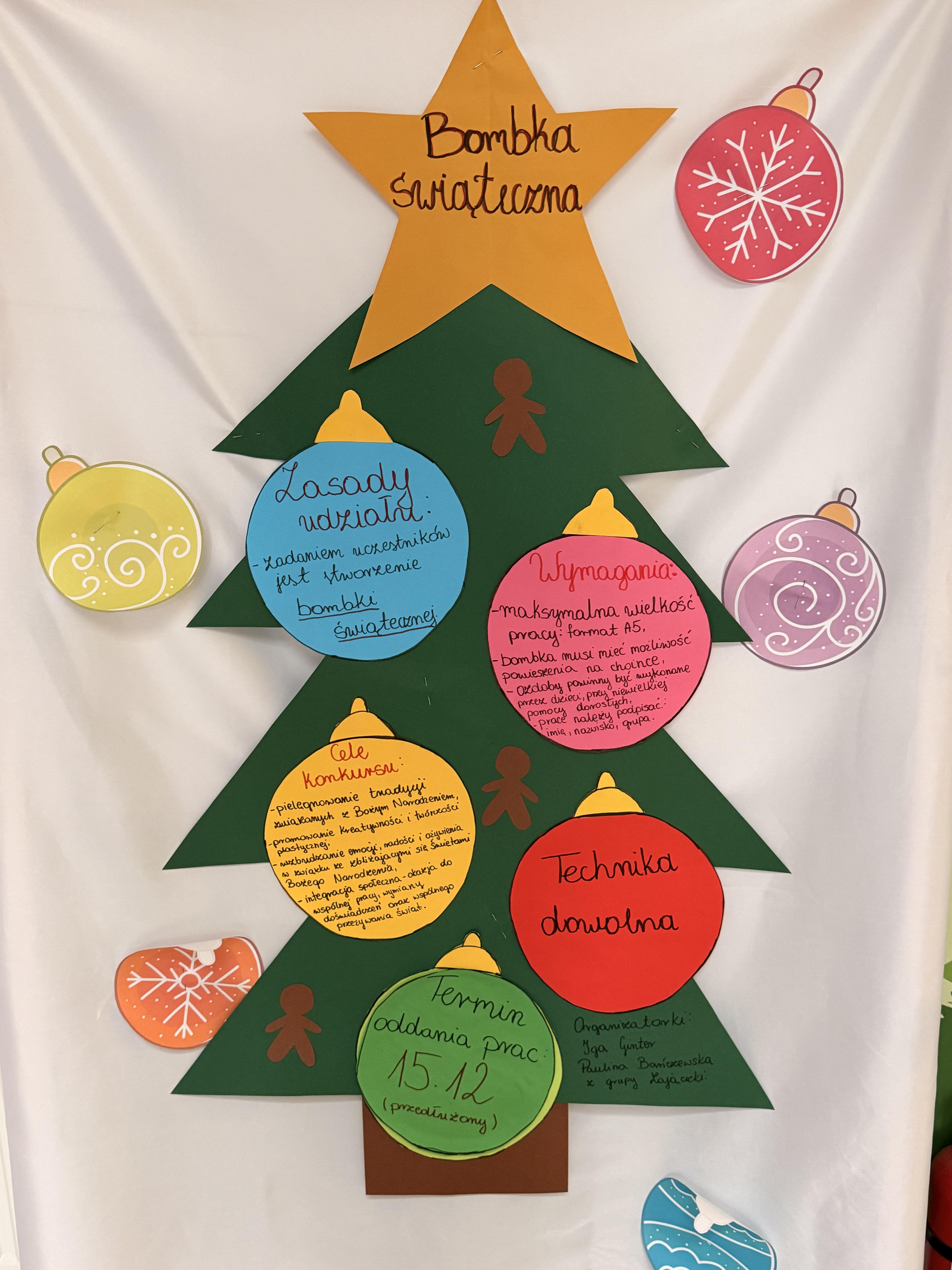 Konkurs na Bombkę świąteczną - przedłużony termin