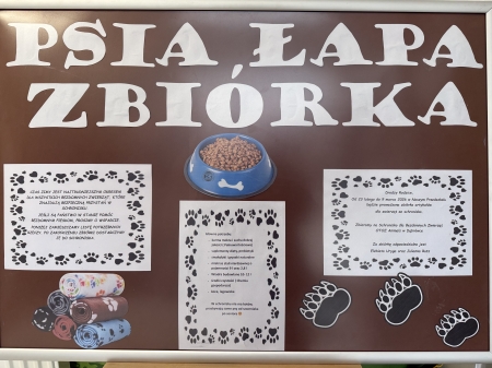 Zbiórka dla Schroniska dla zwierząt