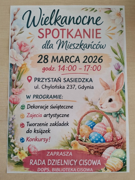 Wielkanocne spotkanie dla mieszkańców